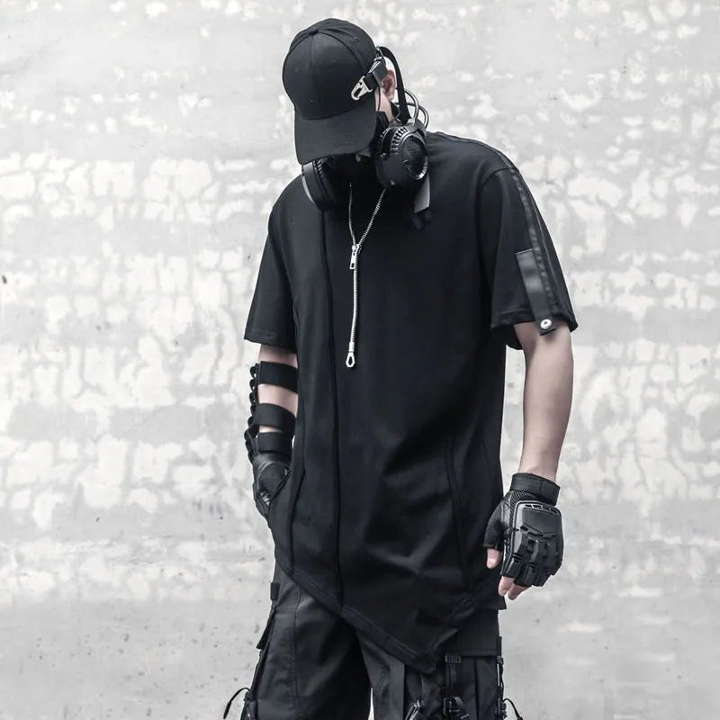 Men High Street Irregular Hem T-Shirt - ATLAS 1