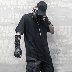 Men High Street Irregular Hem T-Shirt - ATLAS 1