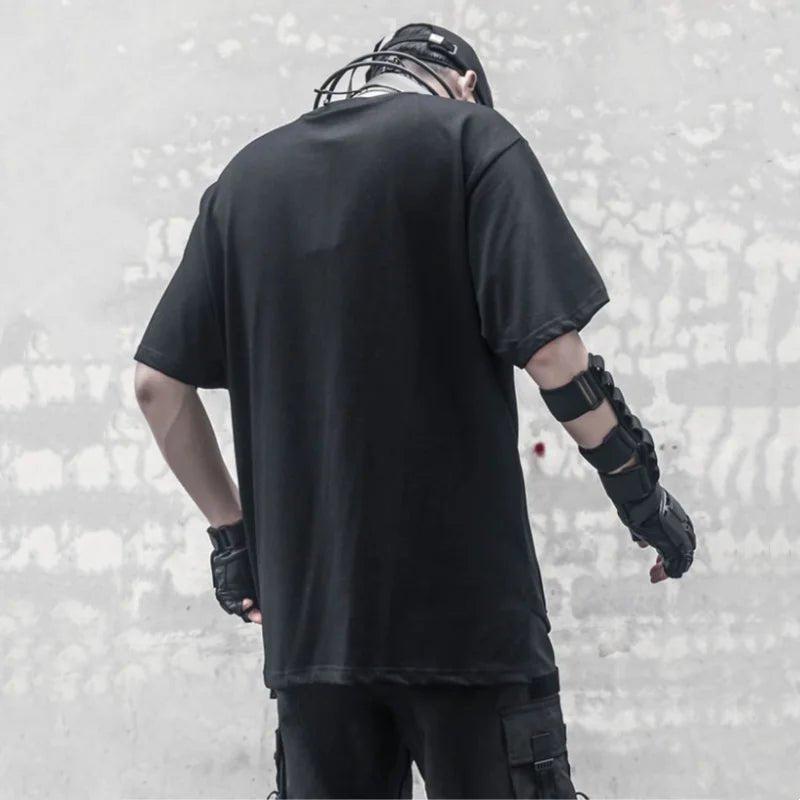 Men High Street Irregular Hem T-Shirt - ATLAS 1