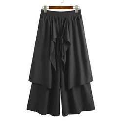 Men Punk Style Irregular Wide Pants - ATLAS 1