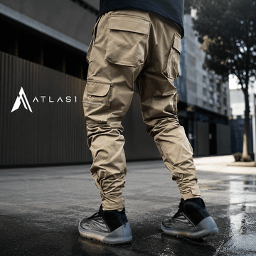 Men Reflective Cargo Joggers Streetwear Sports Pants - ATLAS 1