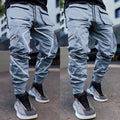 Men Reflective Cargo Joggers Streetwear Sports Pants - ATLAS 1 - Techwear Store