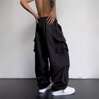 Men Streetwear Multi Pocket Cargo Sweatpants - ATLAS 1