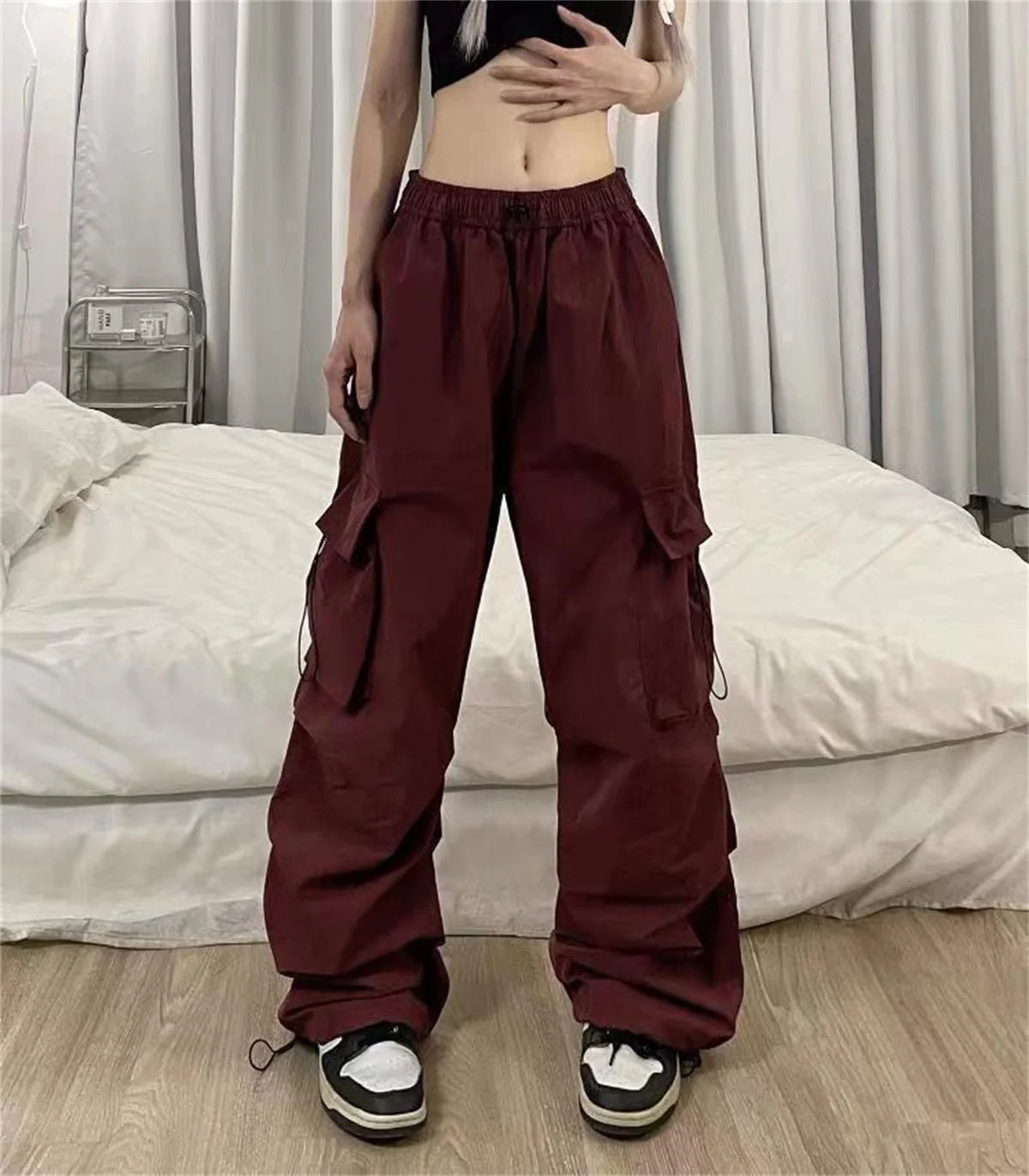 Men Streetwear Multi Pocket Cargo Sweatpants - ATLAS 1