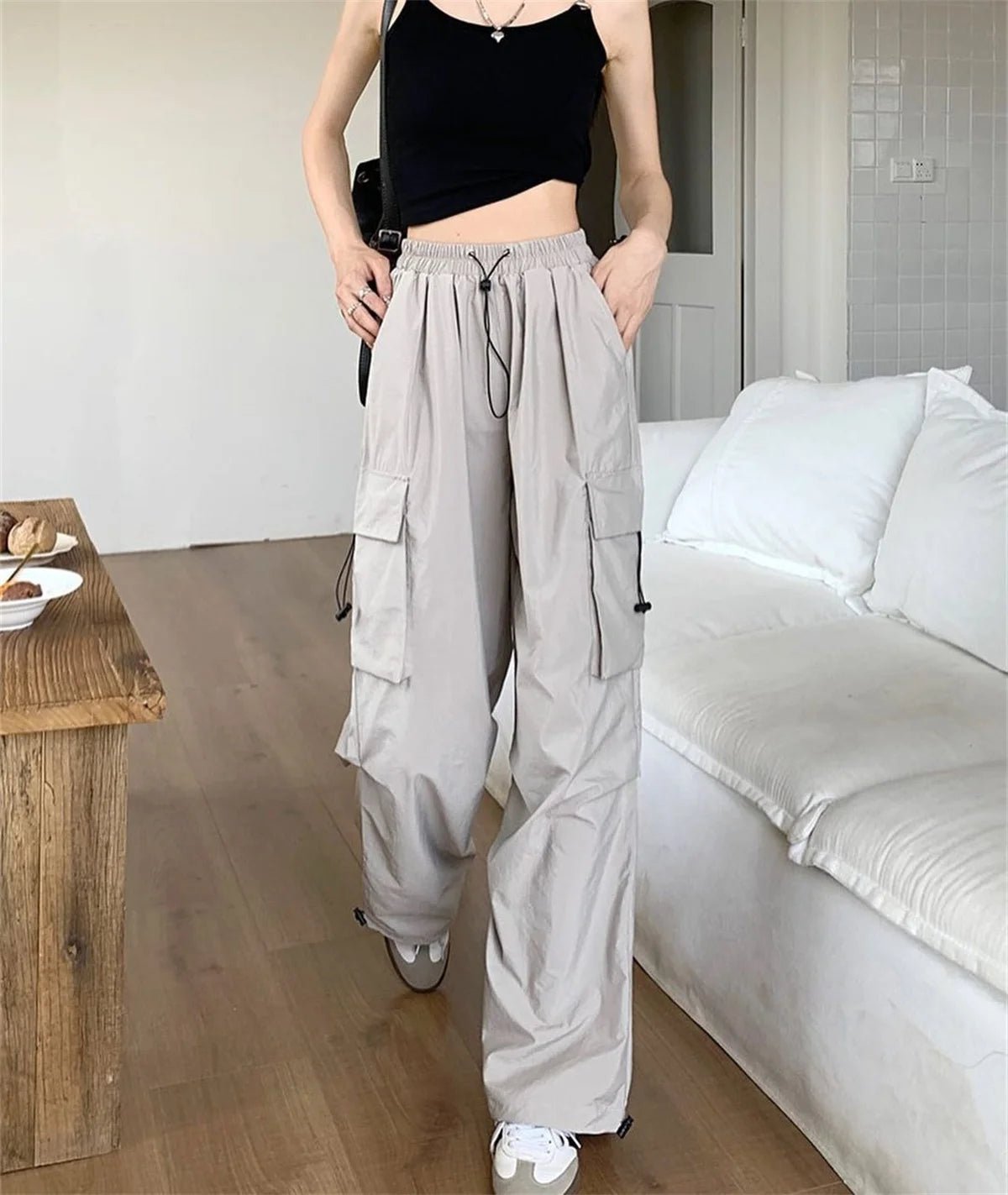 Men Streetwear Multi Pocket Cargo Sweatpants - ATLAS 1