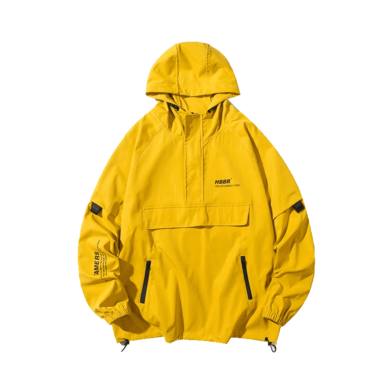 Men Streetwear Windbreaker Hip Hop Jacket - ATLAS 1