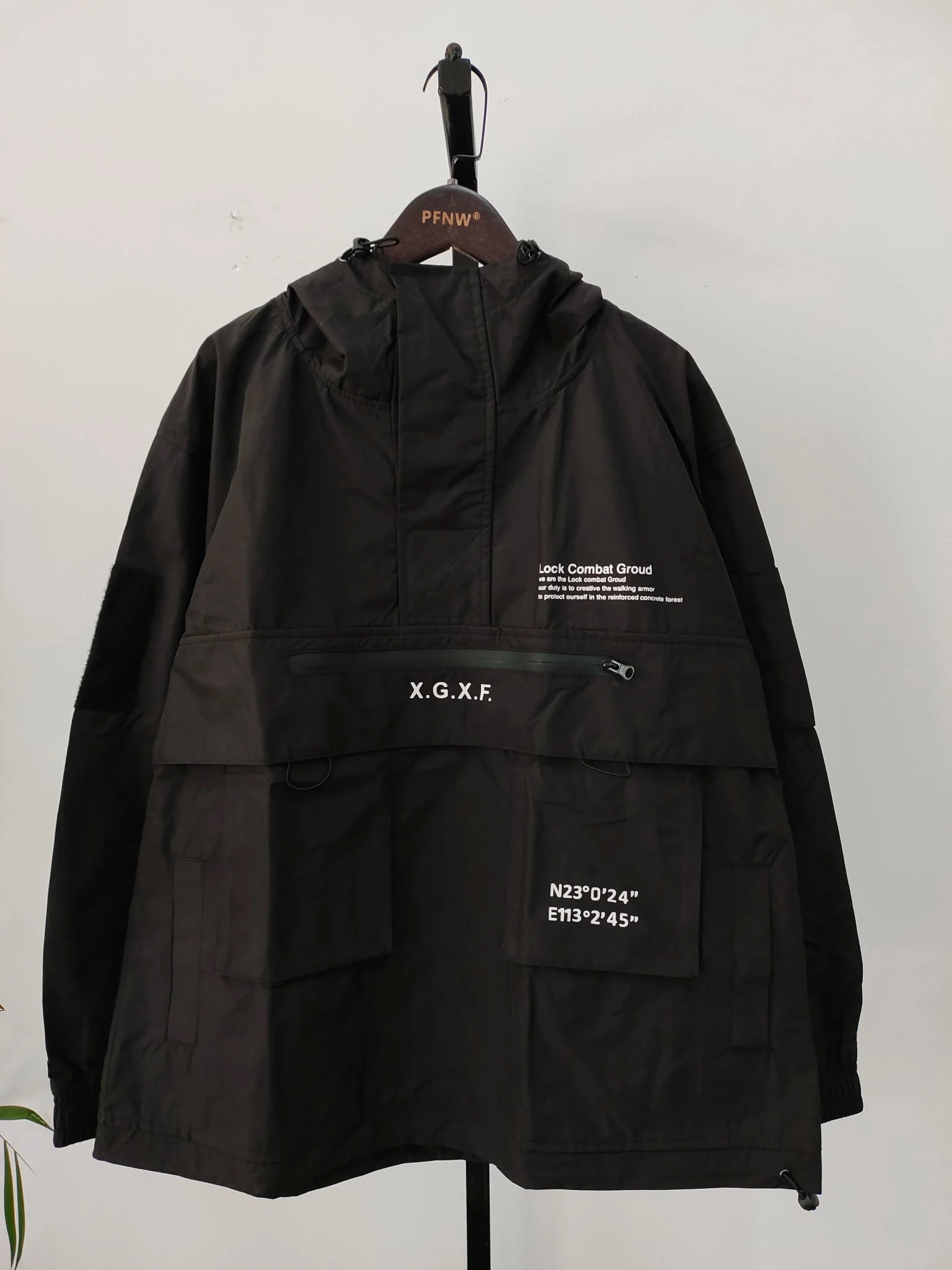 Men Techwear High Street Waterproof Hoodie Jacket - ATLAS 1