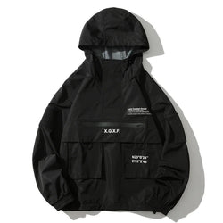 Men Techwear High Street Waterproof Hoodie Jacket - ATLAS 1