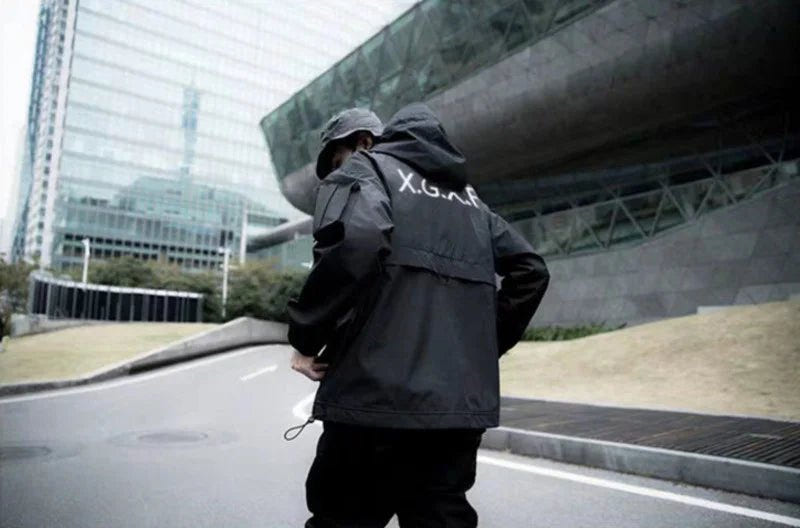 Men Techwear High Street Waterproof Hoodie Jacket - ATLAS 1