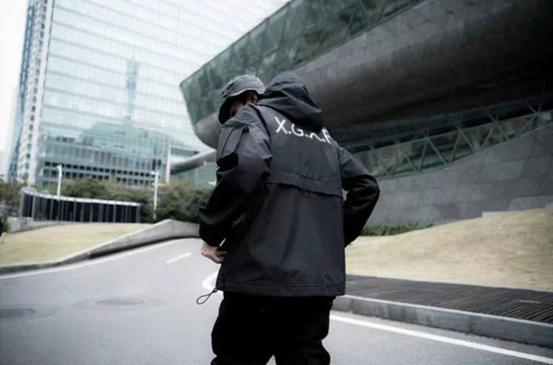 Men Techwear High Street Waterproof Hoodie Jacket - ATLAS 1