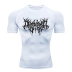 Men Tight Fit Running Gym T-Shirt - ATLAS 1 - Techwear Store