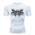 Men Tight Fit Running Gym T-Shirt - ATLAS 1 - Techwear Store