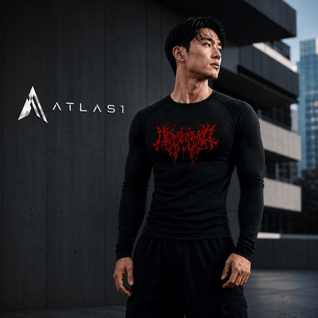 Men Tight Fit Running Gym T-Shirt - ATLAS 1