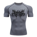 Men Tight Fit Running Gym T-Shirt - ATLAS 1 - Techwear Store