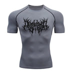 Men Tight Fit Running Gym T-Shirt - ATLAS 1 - Techwear Store