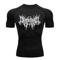 Men Tight Fit Running Gym T-Shirt - ATLAS 1 - Techwear Store