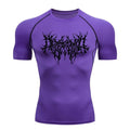 Men Tight Fit Running Gym T-Shirt - ATLAS 1 - Techwear Store