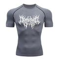 Men Tight Fit Running Gym T-Shirt - ATLAS 1 - Techwear Store