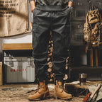 Men Vintage Techwear Cargo Pants Casual Safari Style - ATLAS 1 - Techwear Store