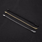 Men's Bicycle Chain Gold Plated Stainless Steel Bracelet - ATLAS 1
