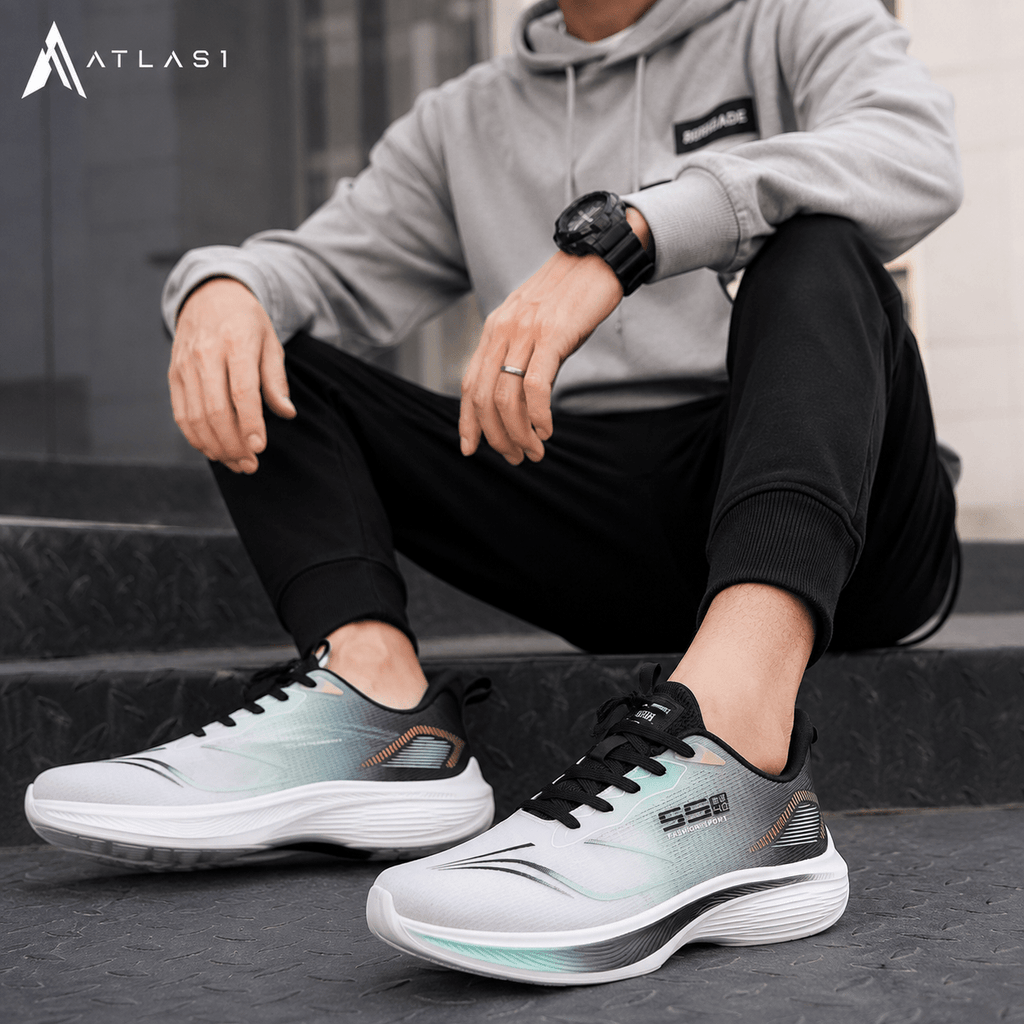 Men's Breathable Mesh Lightweight Running Sneakers - ATLAS 1