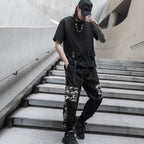 Men's Camouflage Detail Techwear Cargo Pants - ATLAS 1