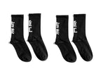 Men's Casual Streetwear Tactical Long Socks 2 Pairs Set - ATLAS 1