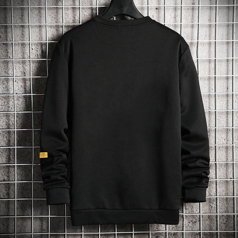 Men's Casual Style Plus Size Techwear Sweatshirt - ATLAS 1