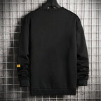 Men's Casual Style Plus Size Techwear Sweatshirt - ATLAS 1
