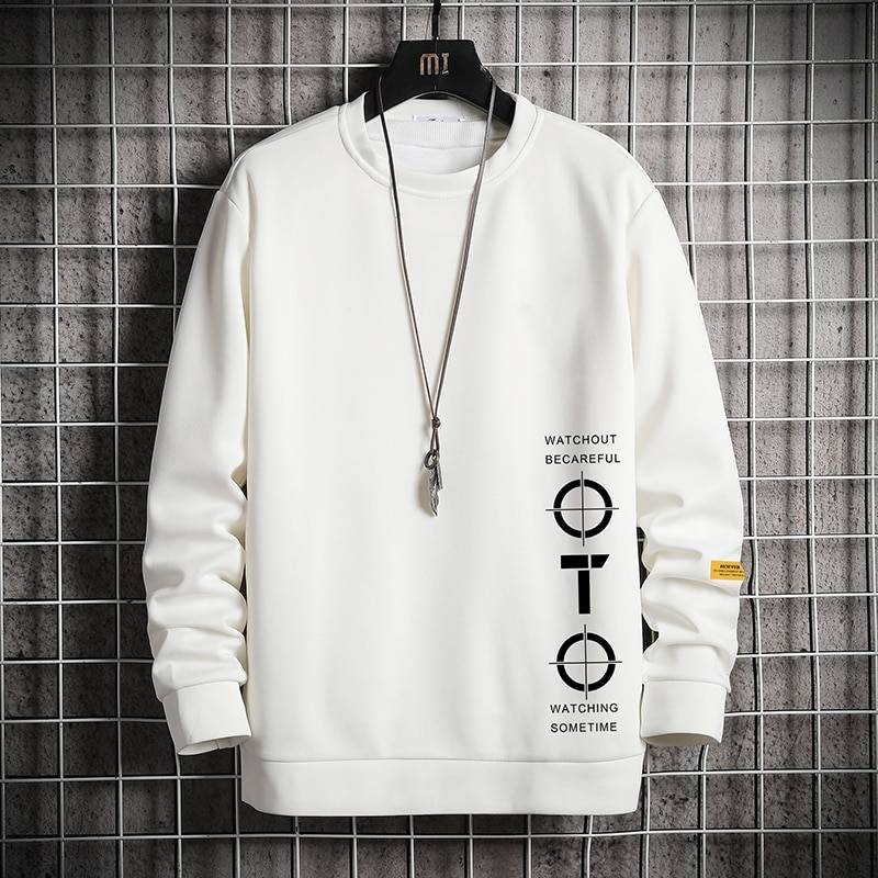 Men's Casual Style Plus Size Techwear Sweatshirt - ATLAS 1