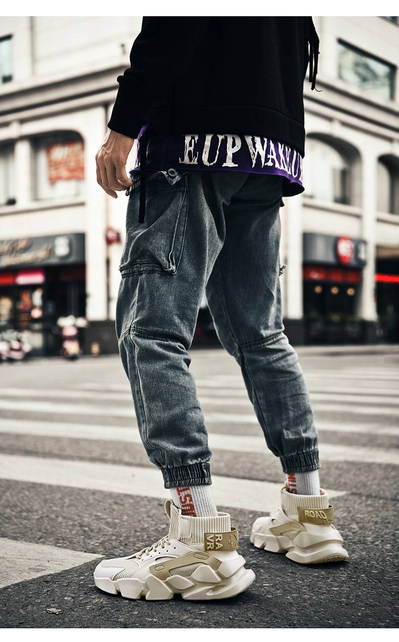 Men's Chunky Platform Techwear Sneakers - ATLAS 1