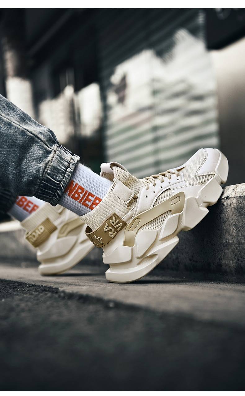 Men's Chunky Platform Techwear Sneakers - ATLAS 1