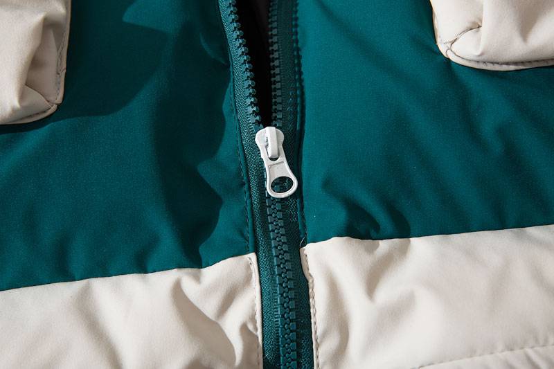 Men's Color Block Pockets Hooded Techwear Winter Jacket - ATLAS 1