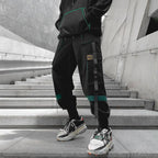 Men's Color Detail Techwear Style Jogger Pants - ATLAS 1