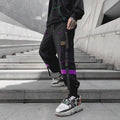 Men's Color Detail Techwear Style Jogger Pants - ATLAS 1