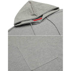 Men's Contrast Lines Techwear Hooded Poncho - ATLAS 1