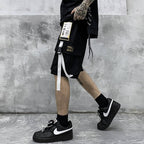 Men's Contrast Straps Techwear Shorts - ATLAS 1