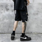 Men's Contrast Straps Techwear Shorts - ATLAS 1