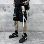 Men's Contrast Straps Techwear Shorts - ATLAS 1