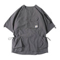 Men's Cotton Hip Hop Techwear Oversized T-shirt - ATLAS 1