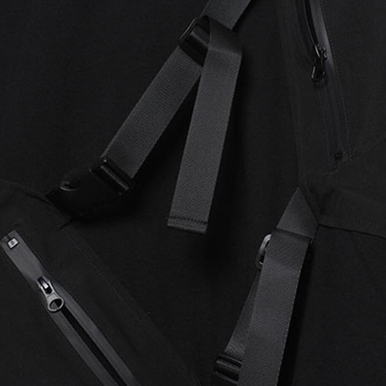 Men's Cotton Oversized Pockets Techwear T-Shirt - ATLAS 1