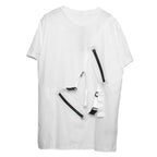 Men's Cotton Oversized Pockets Techwear T-Shirt - ATLAS 1