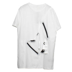 Men's Cotton Oversized Pockets Techwear T-Shirt - ATLAS 1