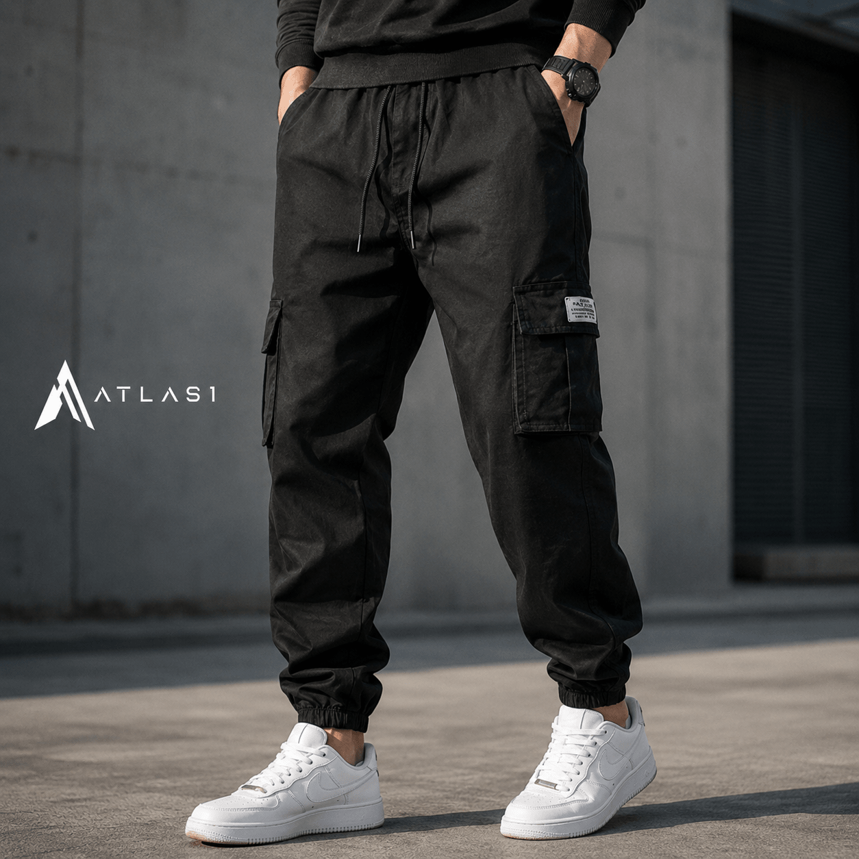 Men's Cotton Plus Size Tactical Cargo Pants - ATLAS 1