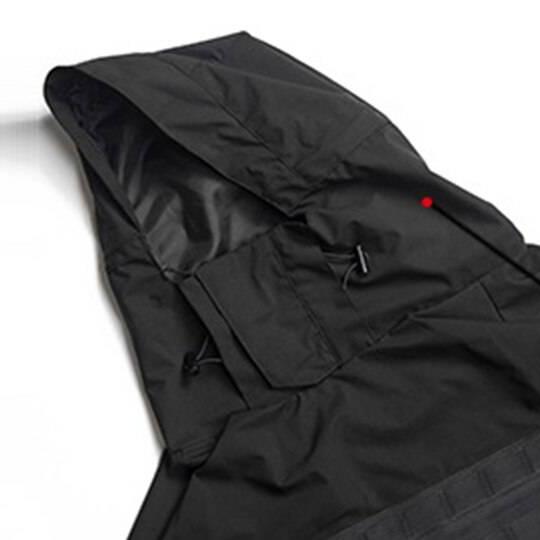 Men's Dark Ninja Waterproof Techwear Cape - ATLAS 1