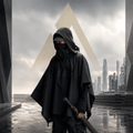 Men's Dark Ninja Waterproof Techwear Cape - ATLAS 1