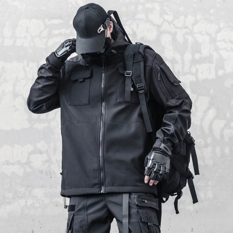 Men's Functional Techwear Hooded Jacket - ATLAS 1