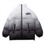 Men's Gradient Color Oversized Techwear Winter Jacket - ATLAS 1