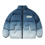 Men's Gradient Color Oversized Techwear Winter Jacket - ATLAS 1