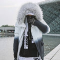 Men's Gradient Color Winter Techwear Parka - ATLAS 1